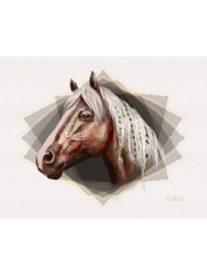 Lámina Maestros Equinos