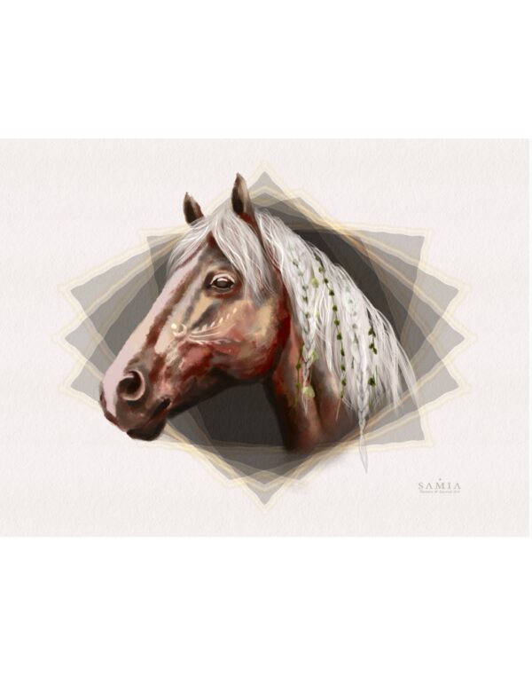 Lámina Maestros Equinos