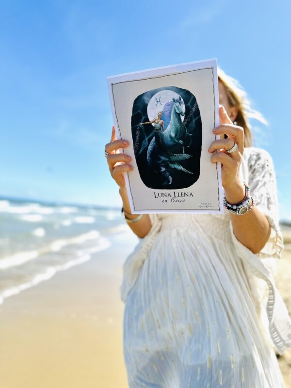 Guía + Lámina Luna Llena en Piscis