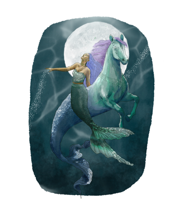 Guía + Lámina Luna Llena en Piscis