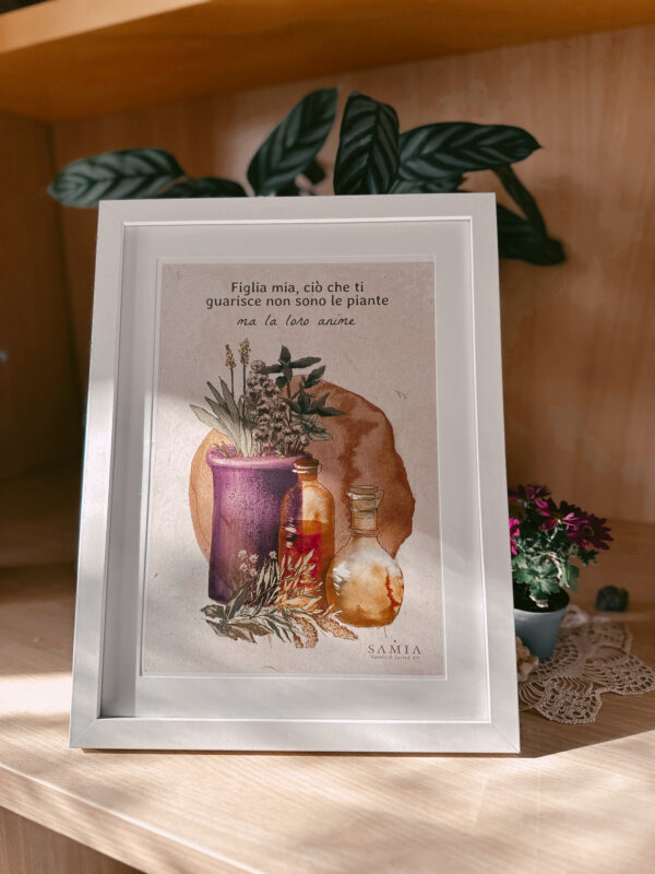 IMG_1717 Cuadro 28,5 × 38 cm (lámina español/italiano/inglés + marco madera)/Stampa A4 con cornice in legno