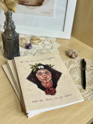 Cuaderno Mujer Lunar 38 hojas lisas/A5