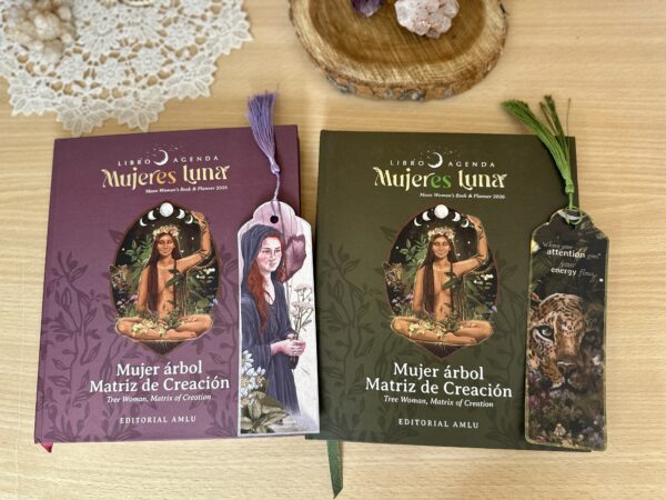 Promo Especial · Agenda Mujeres Luna 2026 + Marcapáginas regalo
