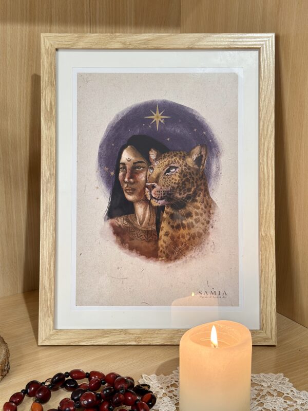 Cuadro 28,5 × 38 cm (lámina español/italiano/inglés + marco madera)/Stampa A4 con cornice in legno