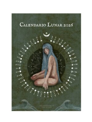 Calendario Lunar 2026 imprimible A4/A3 (adaptado según tu país)