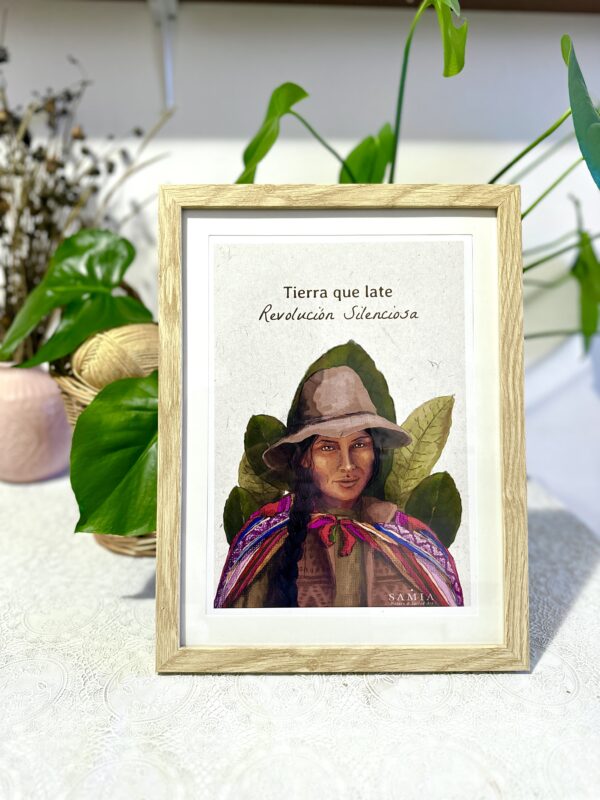 IMG_4501 Cuadro 28,5 × 38 cm (lámina español/italiano/inglés + marco madera)/Stampa A4 con cornice in legno