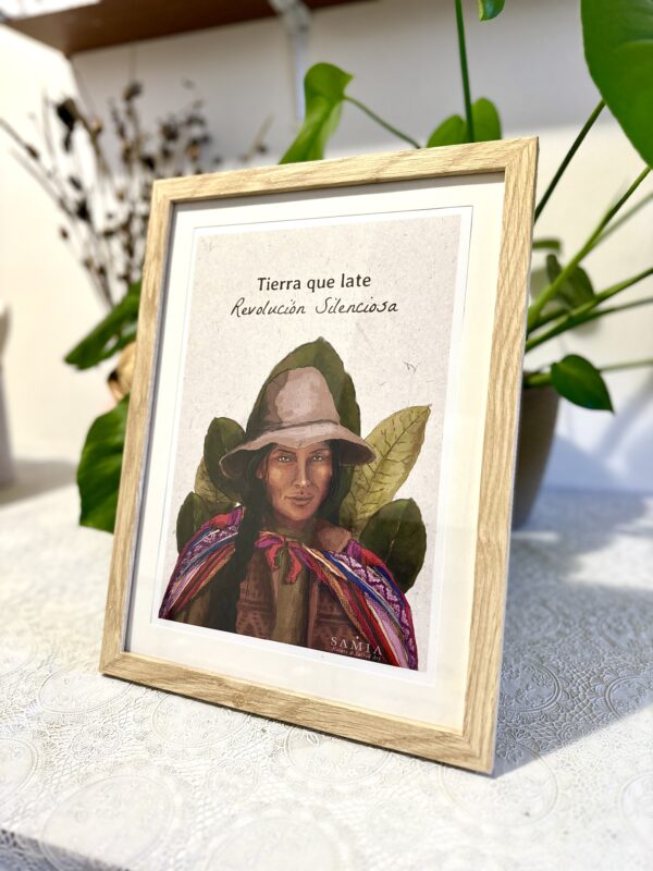 IMG_4503 Cuadro 28,5 × 38 cm (lámina español/italiano/inglés + marco madera)/Stampa A4 con cornice in legno