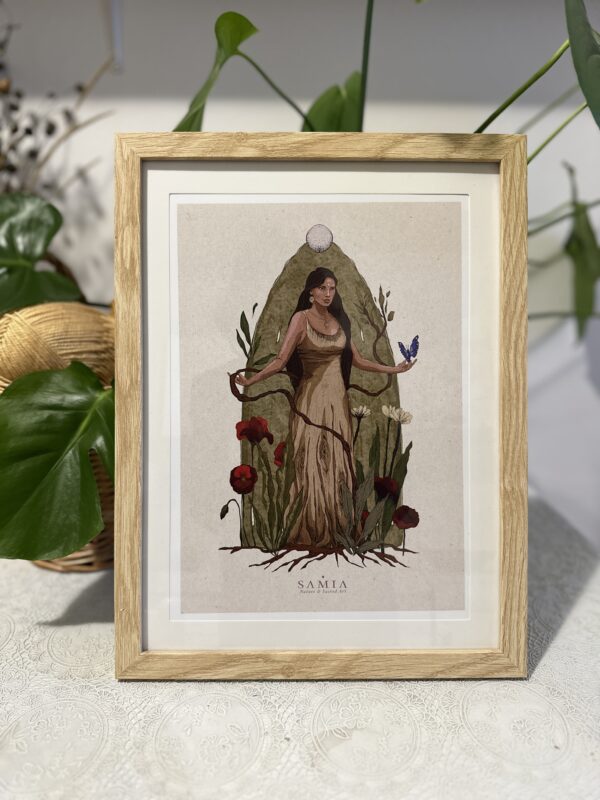 IMG_4510 Cuadro 28,5 × 38 cm (lámina + marco madera)/Stampa A4 con cornice in legno