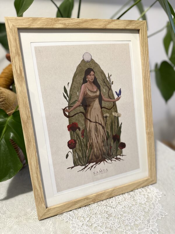 IMG_4512 Cuadro 28,5 × 38 cm (lámina + marco madera)/Stampa A4 con cornice in legno