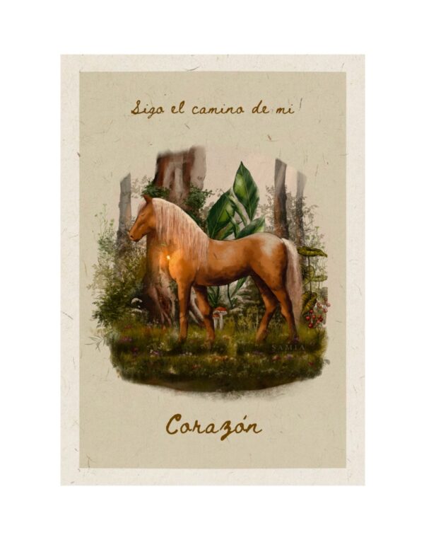 Sigo a mi corazón caballo_Web Lámina “El corazón como guía”