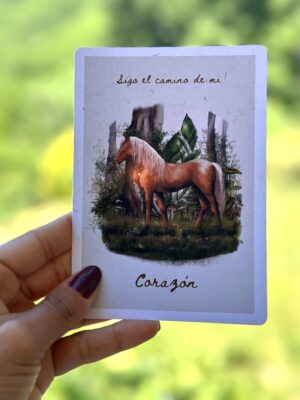 Tarjeta A6- Sigo a mi Corazón (español/italiano/inglés)